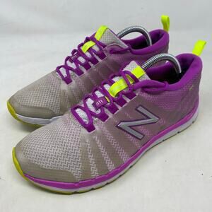 New Balance WX811 Training Sneakers Purple Gray CUSHvGym Shoes Womens Size 8